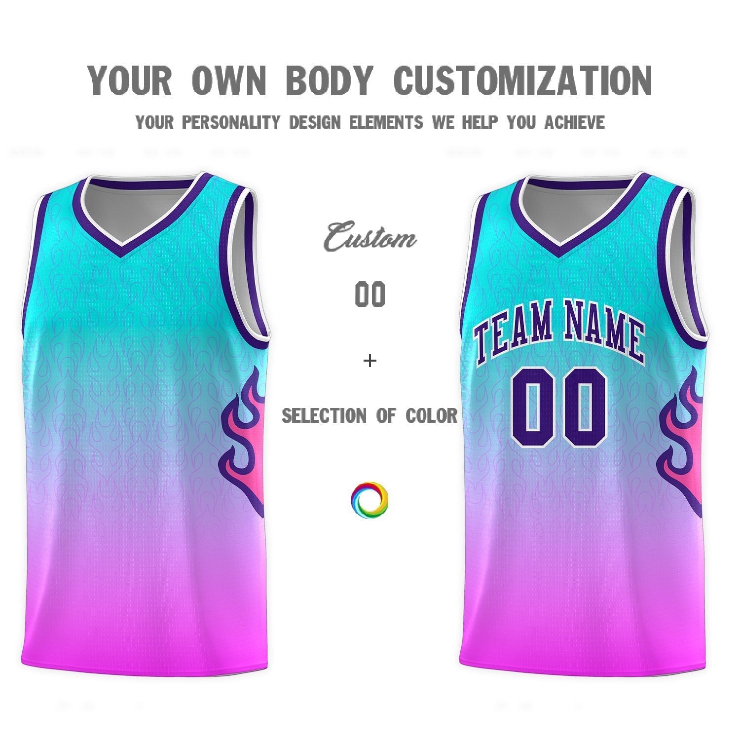 Custom Neon Green Navy-White Side Two-Tone Classic Sports Uniform Basketball Jersey |KXKSHOP