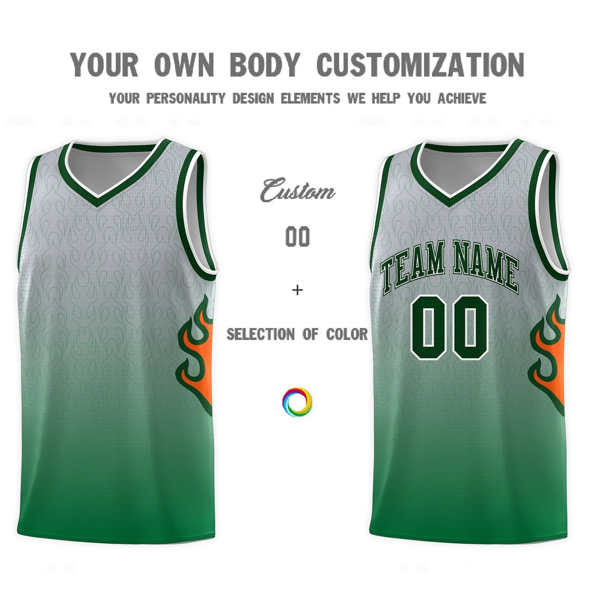 Custom Neon Green Navy-White Side Two-Tone Classic Sports Uniform Basketball Jersey |KXKSHOP