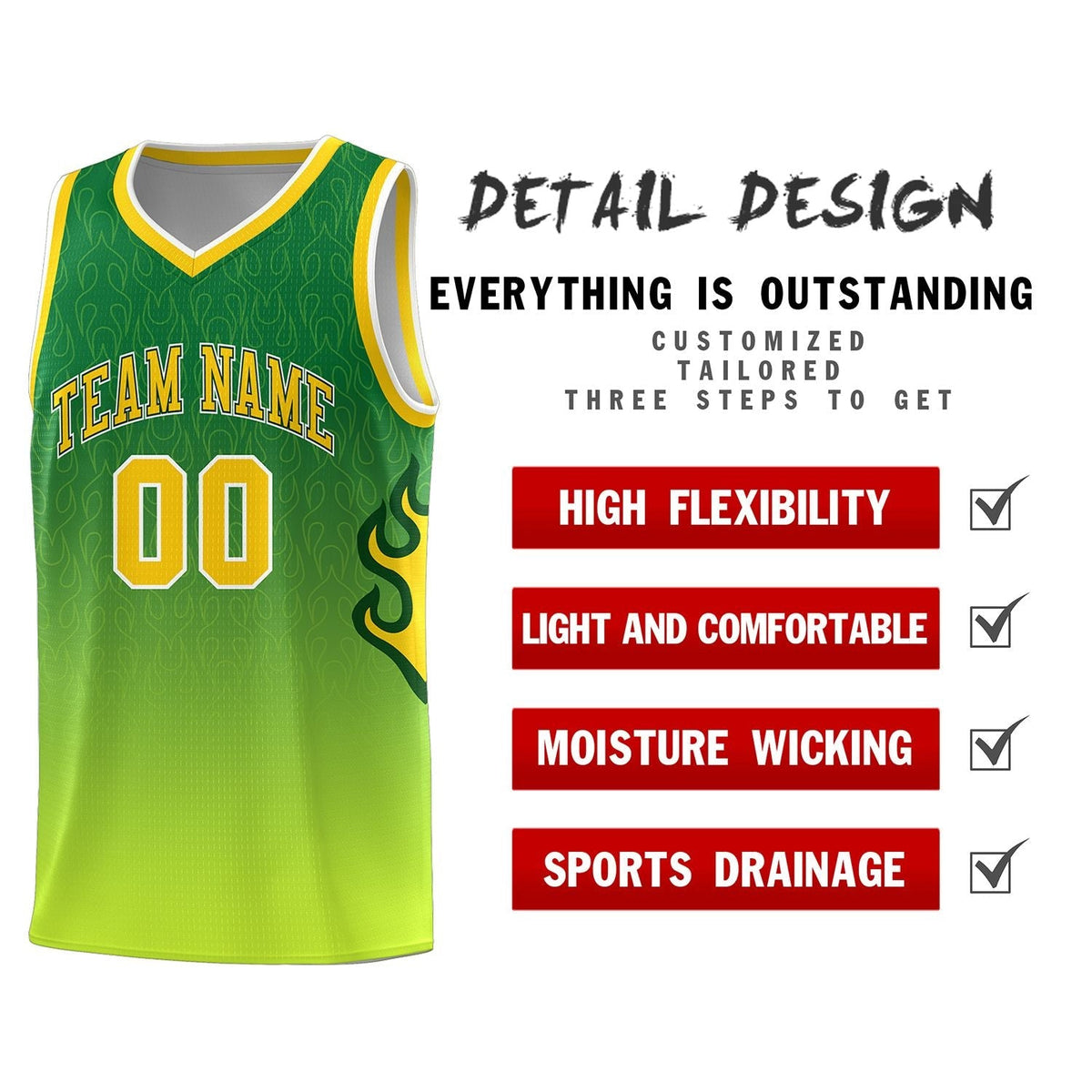 Custom Neon Green Navy-White Side Two-Tone Classic Sports Uniform Basketball Jersey |KXKSHOP