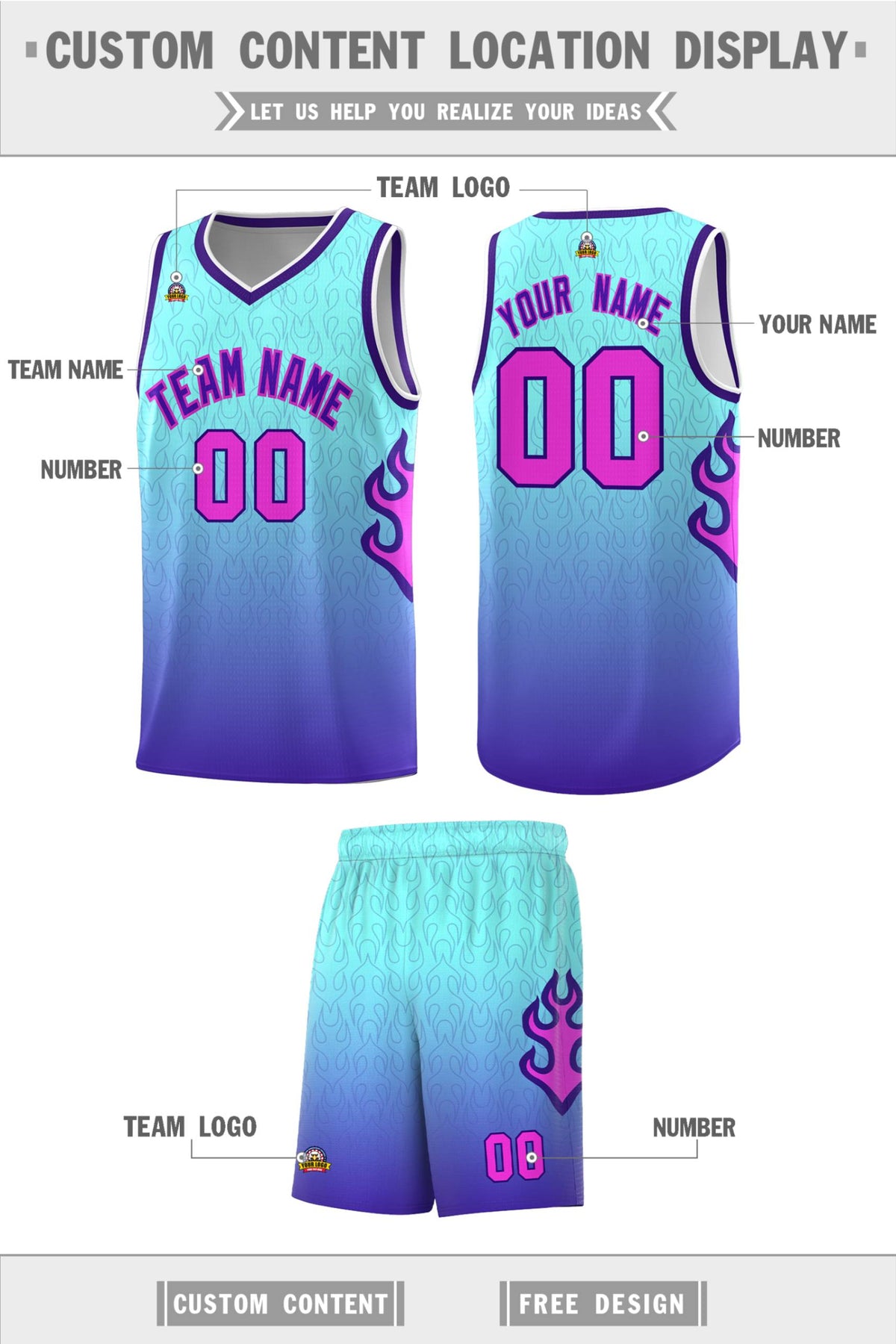 Custom Neon Green Navy-White Side Two-Tone Classic Sports Uniform Basketball Jersey |KXKSHOP