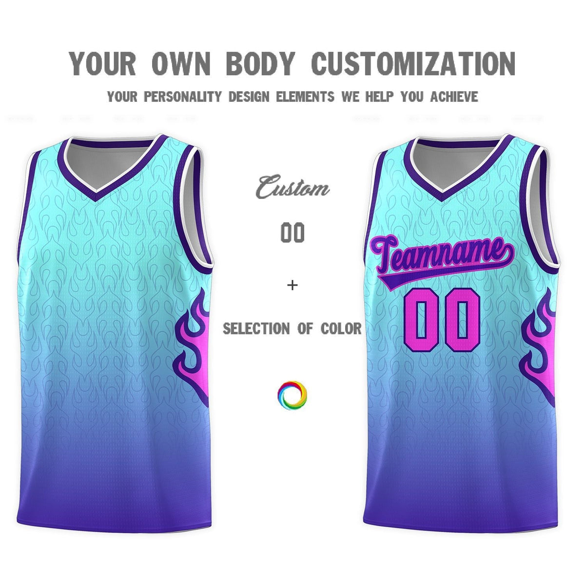 Custom Neon Green Navy-White Side Two-Tone Classic Sports Uniform Basketball Jersey |KXKSHOP