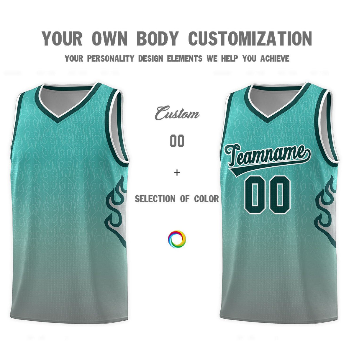Custom Neon Green Navy-White Side Two-Tone Classic Sports Uniform Basketball Jersey |KXKSHOP