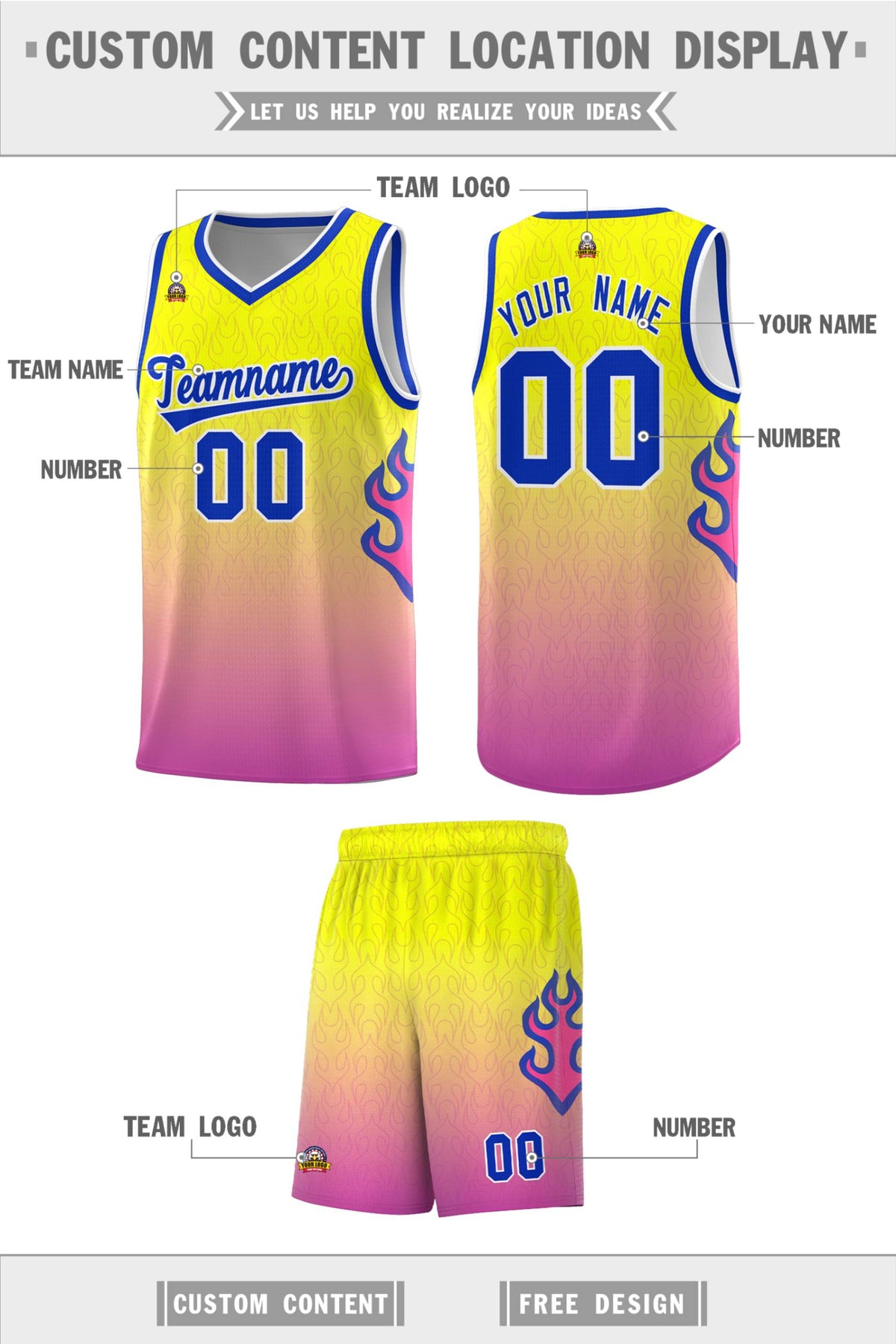 Custom Neon Green Navy-White Side Two-Tone Classic Sports Uniform Basketball Jersey |KXKSHOP