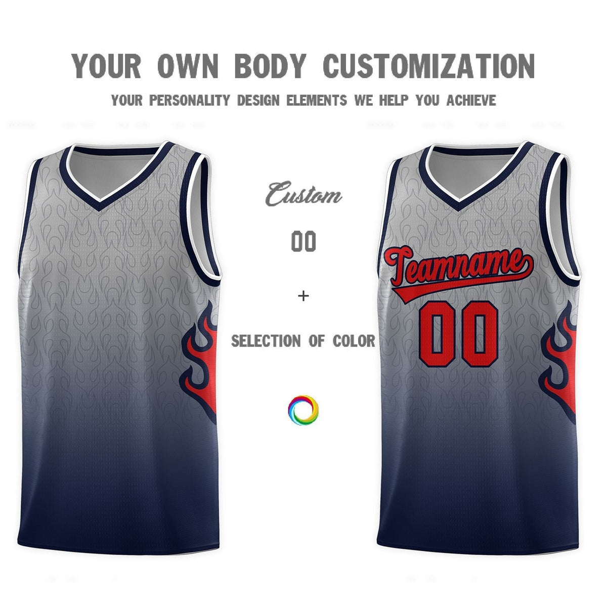 Custom Neon Green Navy-White Side Two-Tone Classic Sports Uniform Basketball Jersey |KXKSHOP