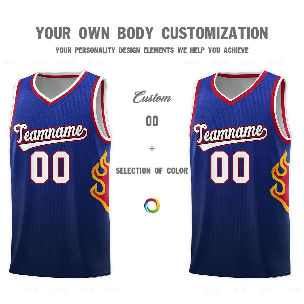 Custom Neon Green Navy-White Side Two-Tone Classic Sports Uniform Basketball Jersey |KXKSHOP
