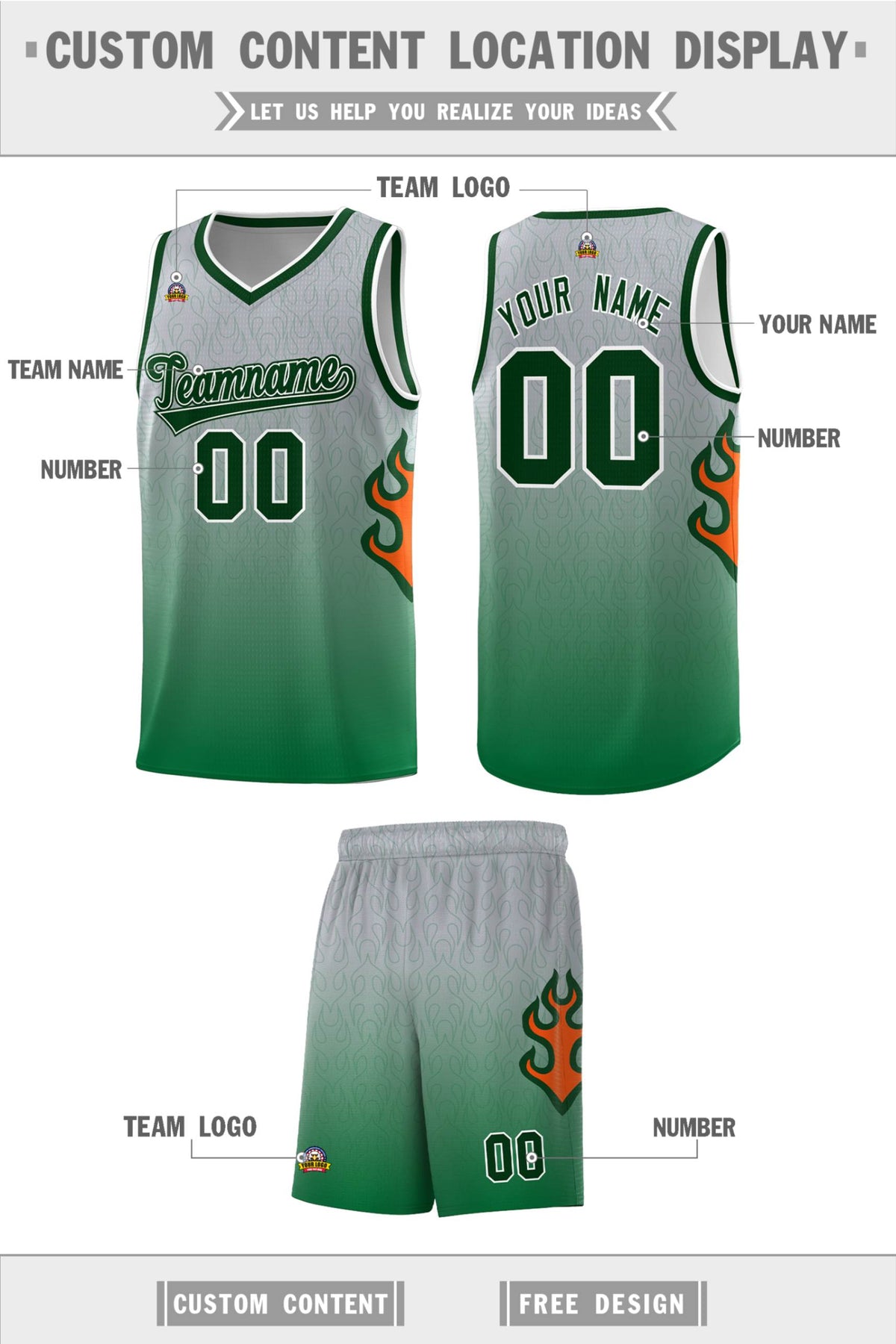 Custom Neon Green Navy-White Side Two-Tone Classic Sports Uniform Basketball Jersey |KXKSHOP