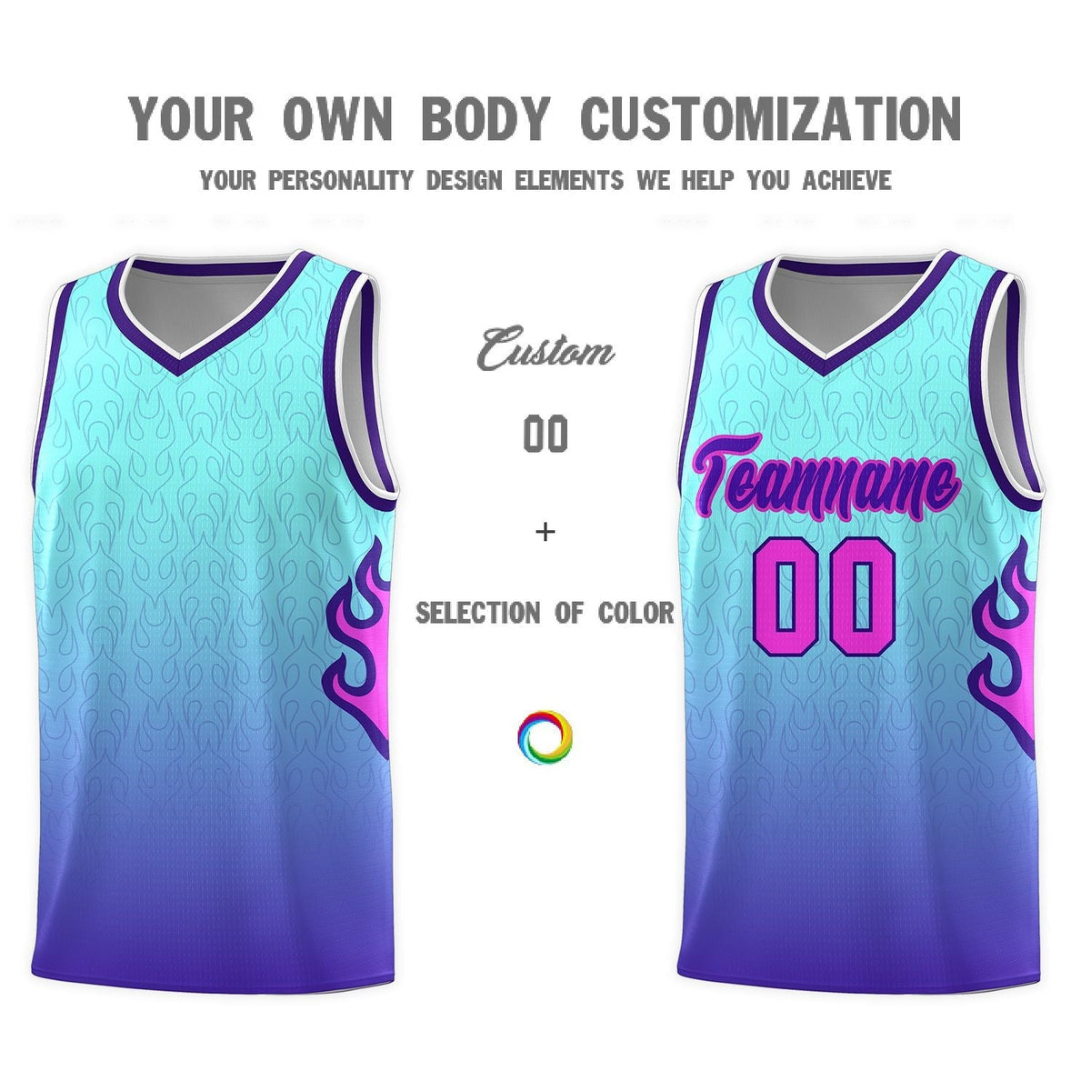 Custom Neon Green Navy-White Side Two-Tone Classic Sports Uniform Basketball Jersey |KXKSHOP