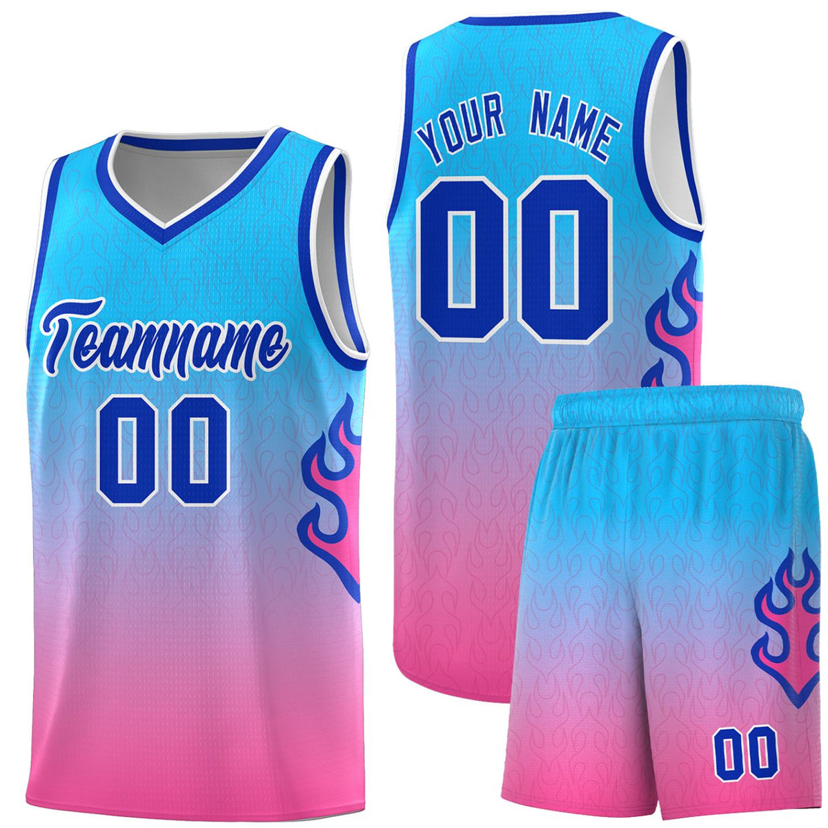Custom Neon Green Navy-White Side Two-Tone Classic Sports Uniform Basketball Jersey |KXKSHOP