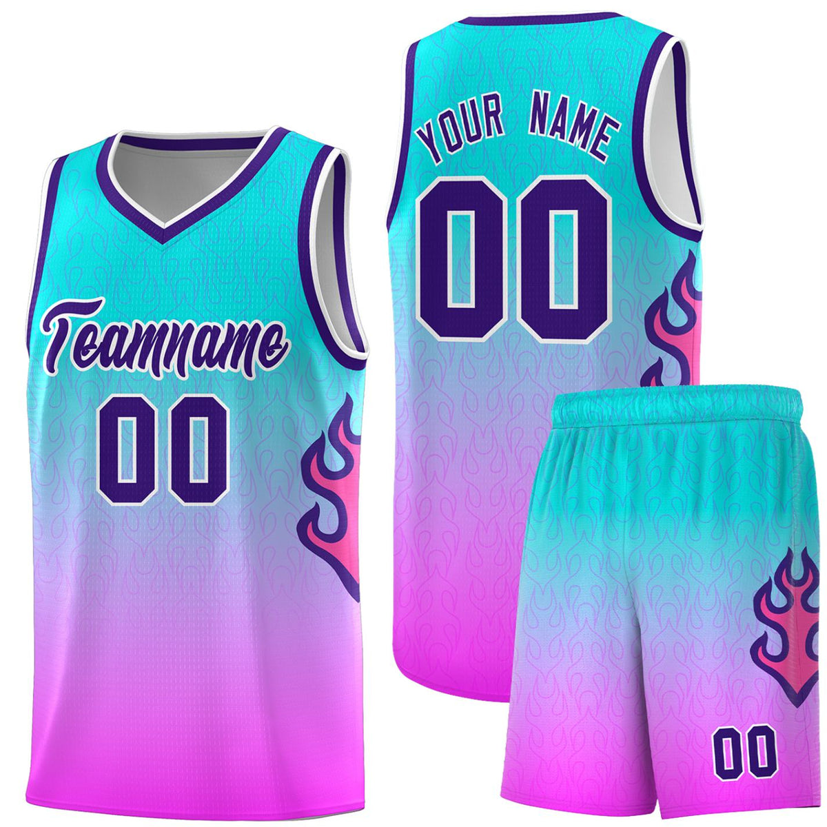 Custom Neon Green Navy-White Side Two-Tone Classic Sports Uniform Basketball Jersey |KXKSHOP