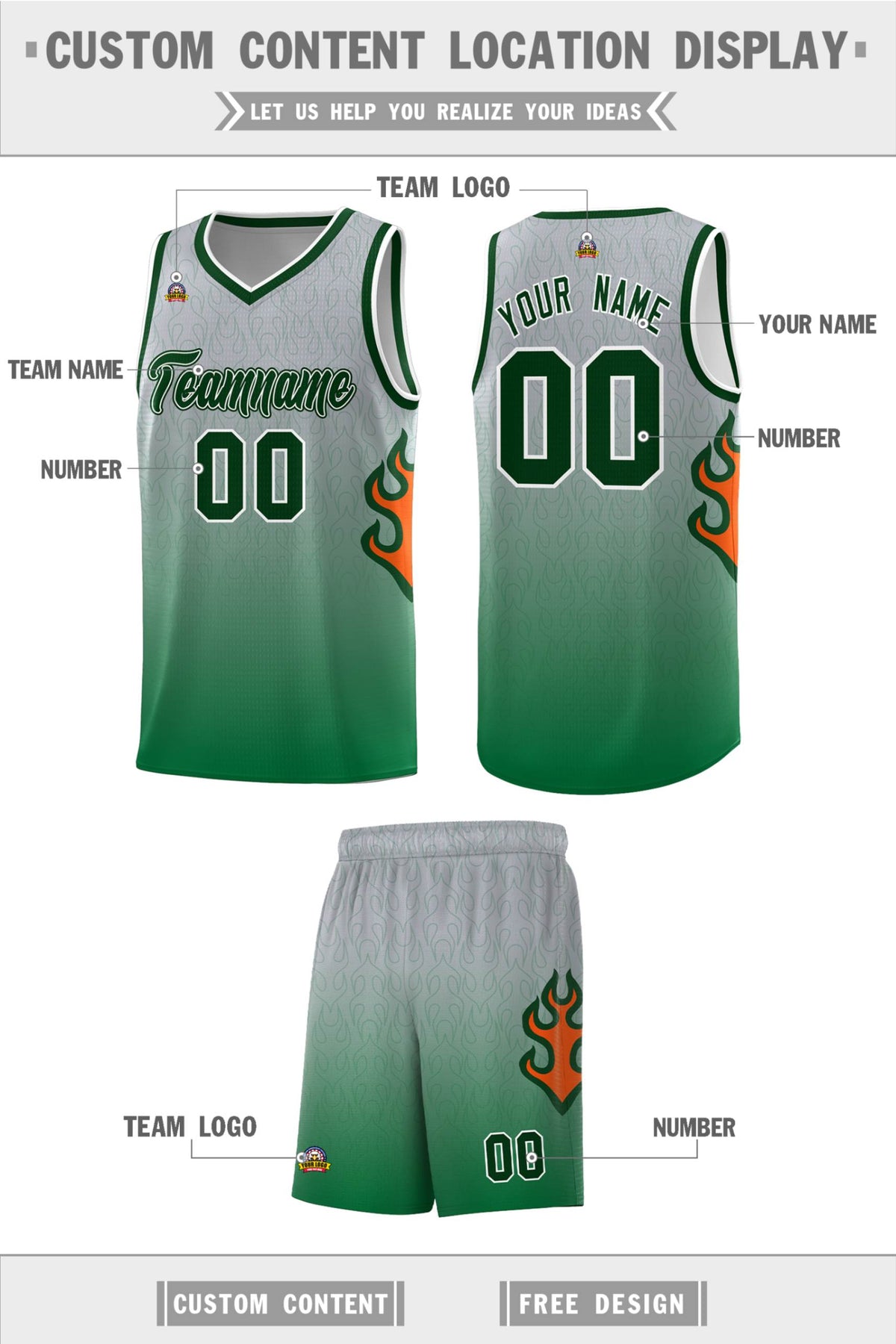 Custom Neon Green Navy-White Side Two-Tone Classic Sports Uniform Basketball Jersey |KXKSHOP