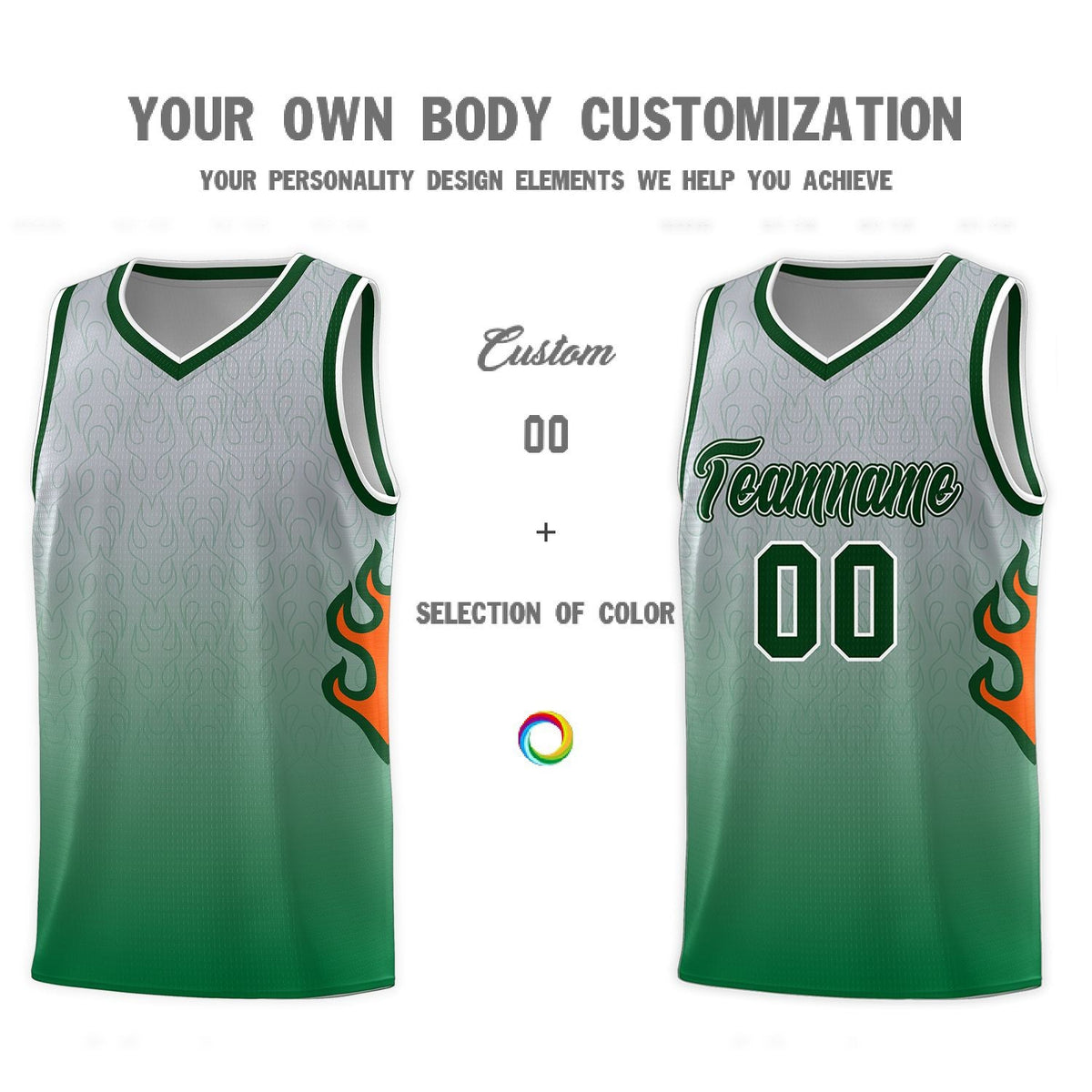 Custom Neon Green Navy-White Side Two-Tone Classic Sports Uniform Basketball Jersey |KXKSHOP