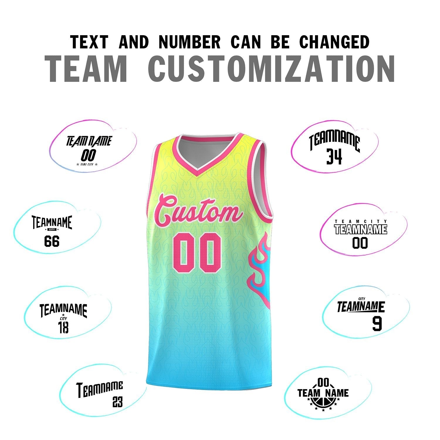 Custom Neon Green Navy-White Side Two-Tone Classic Sports Uniform Basketball Jersey |KXKSHOP