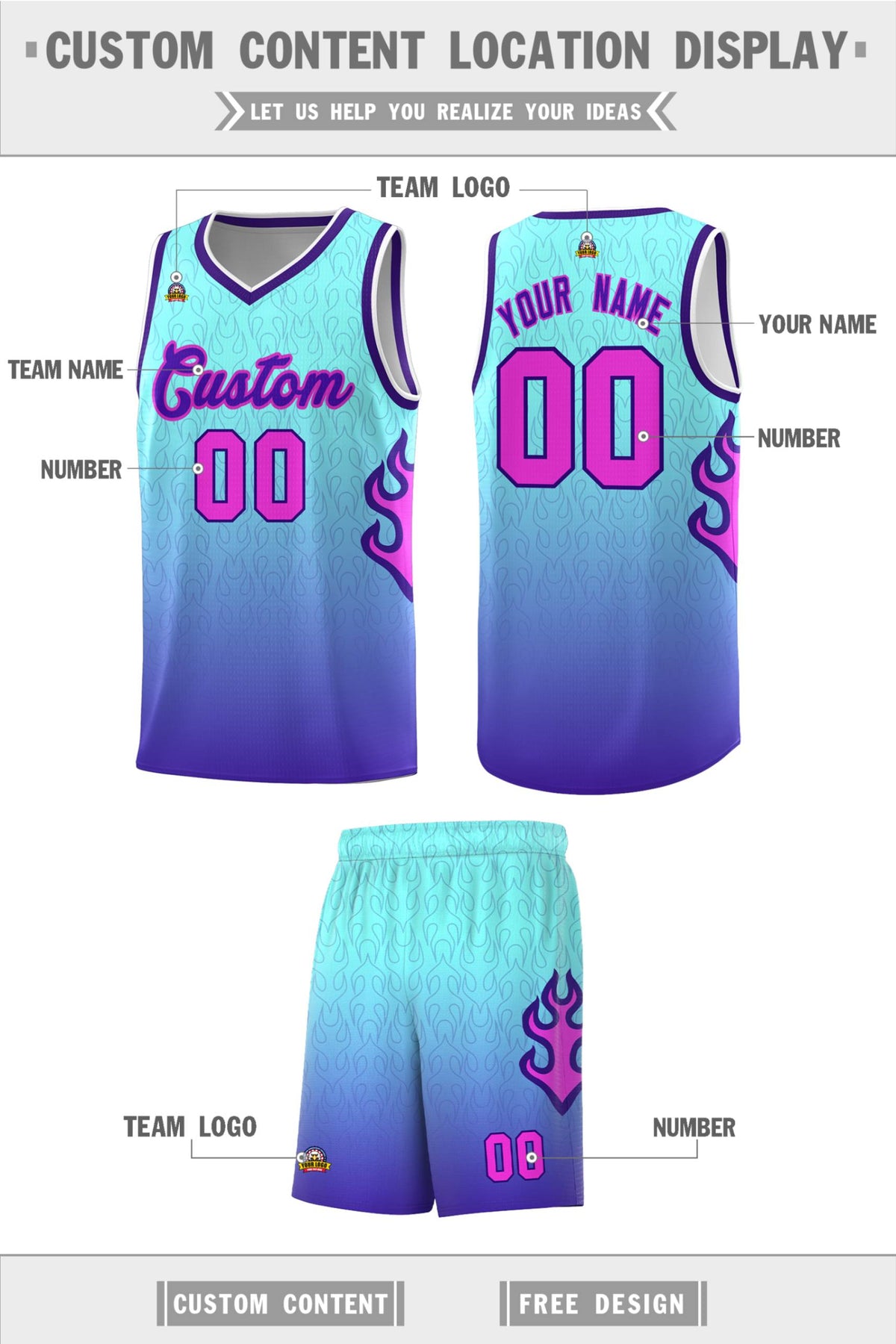 Custom Neon Green Navy-White Side Two-Tone Classic Sports Uniform Basketball Jersey |KXKSHOP