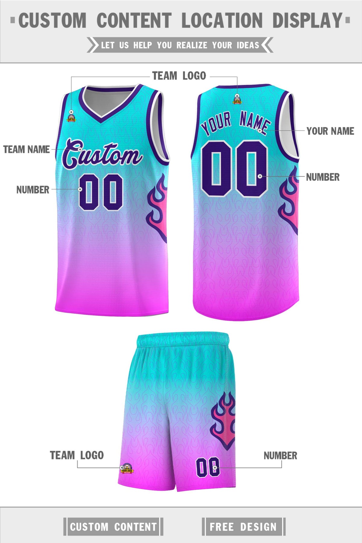 Custom Neon Green Navy-White Side Two-Tone Classic Sports Uniform Basketball Jersey |KXKSHOP