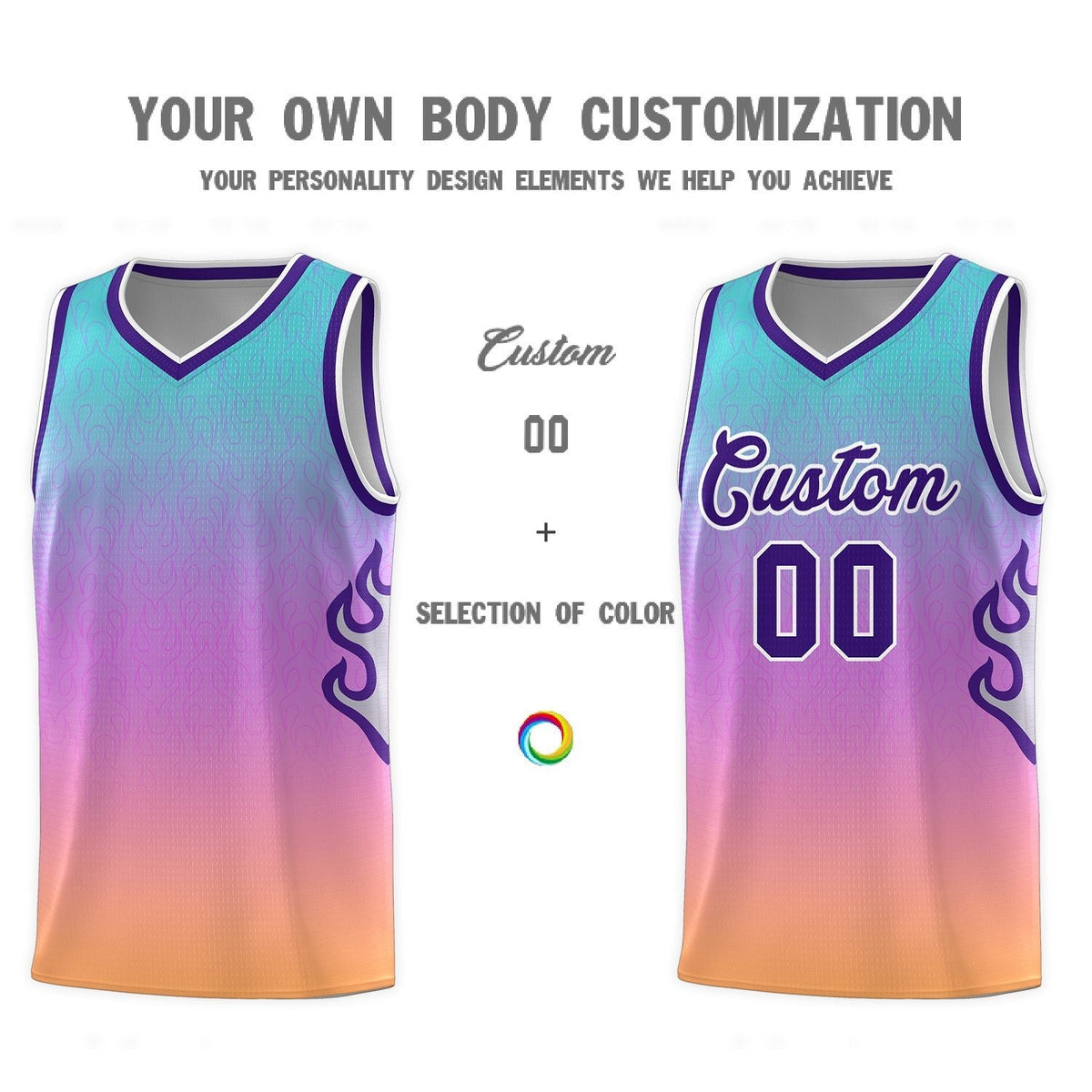 Custom Neon Green Navy-White Side Two-Tone Classic Sports Uniform Basketball Jersey |KXKSHOP