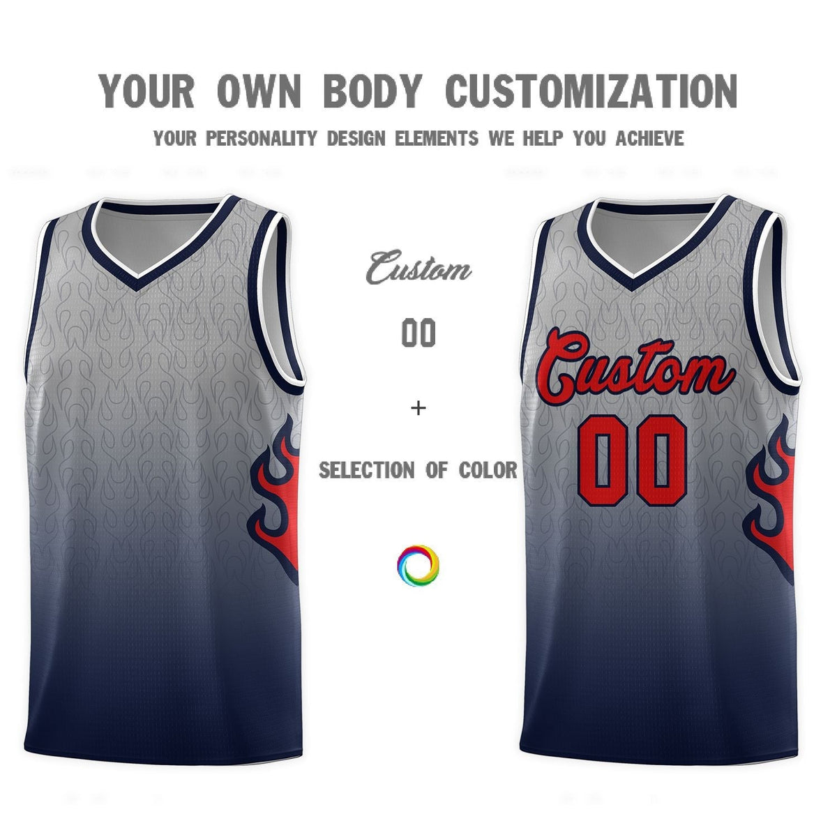 Custom Neon Green Navy-White Side Two-Tone Classic Sports Uniform Basketball Jersey |KXKSHOP