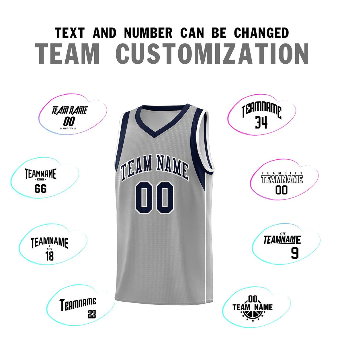 Custom Neon Green Navy-White Side Two-Tone Classic Sports Uniform Basketball Jersey |KXKSHOP
