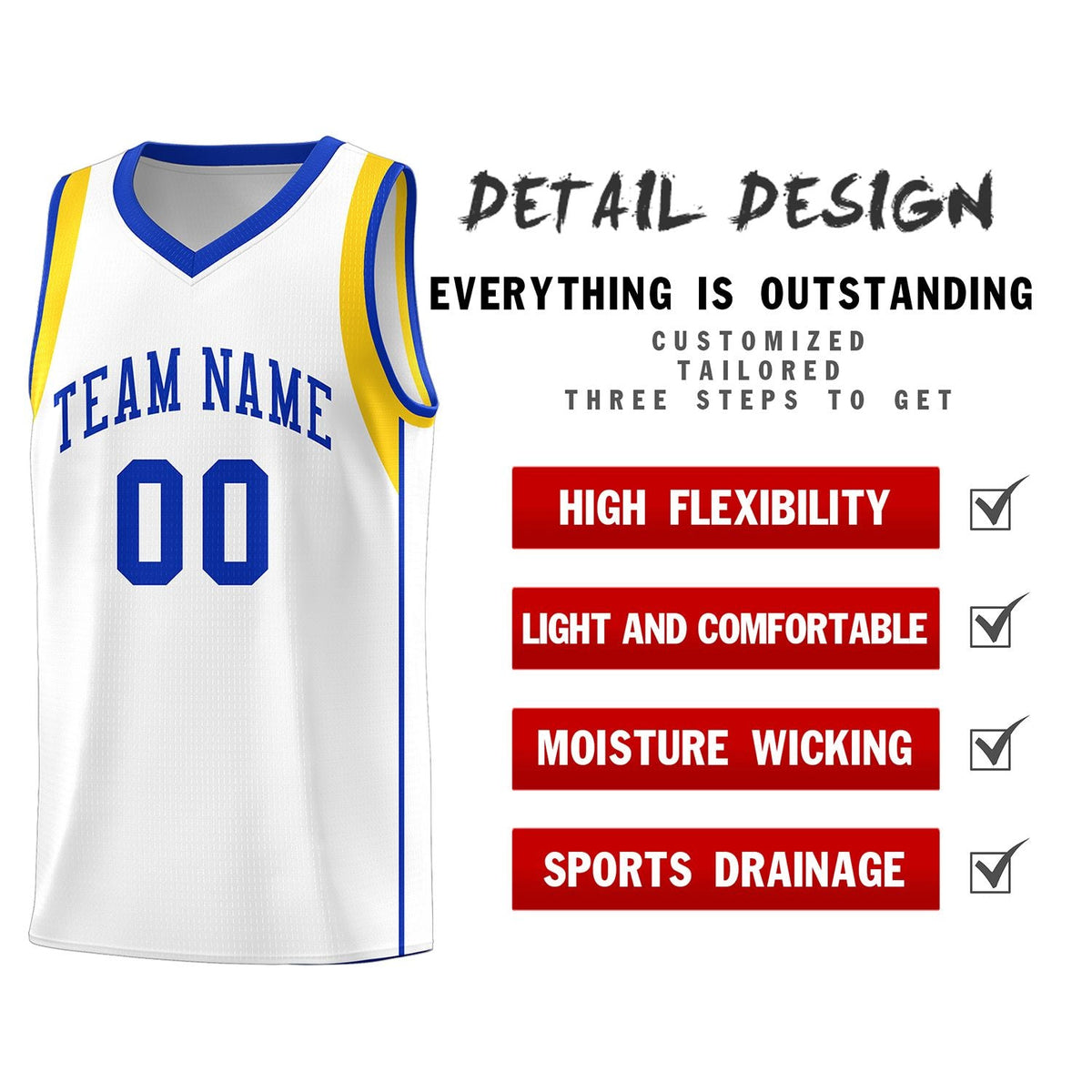 Custom Neon Green Navy-White Side Two-Tone Classic Sports Uniform Basketball Jersey |KXKSHOP