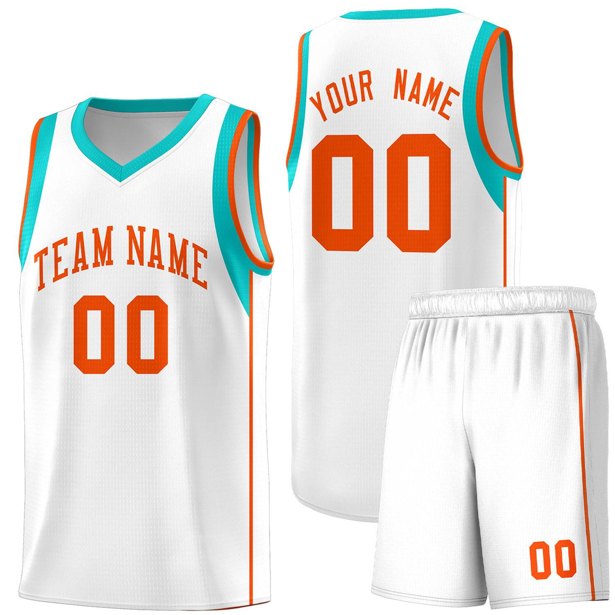 Custom Neon Green Navy-White Side Two-Tone Classic Sports Uniform Basketball Jersey |KXKSHOP
