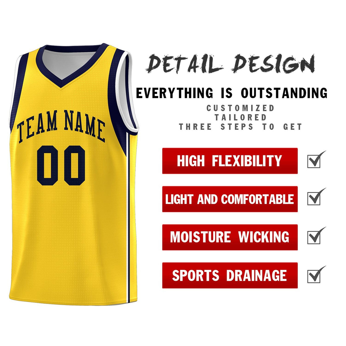 Custom Neon Green Navy-White Side Two-Tone Classic Sports Uniform Basketball Jersey |KXKSHOP