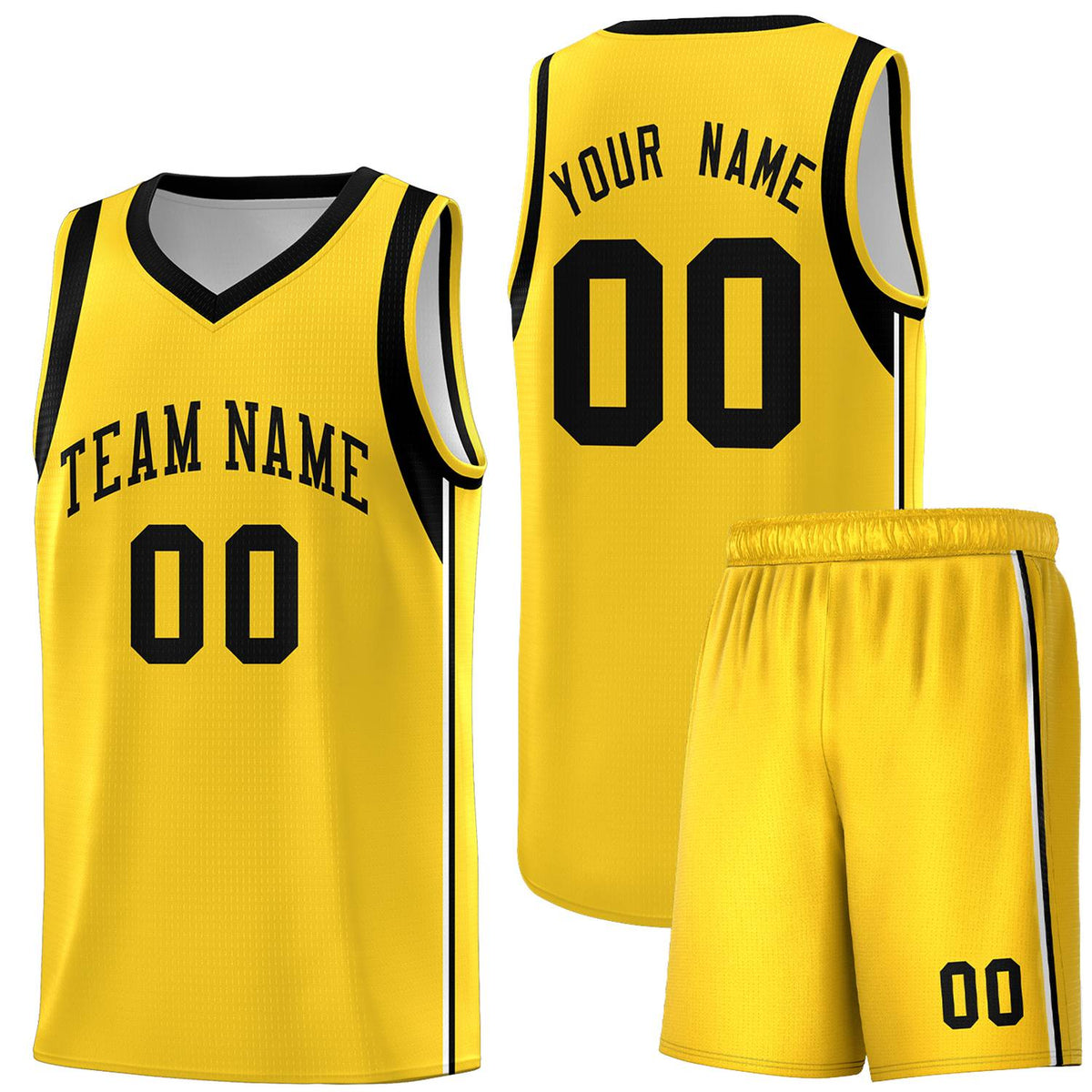 Custom Neon Green Navy-White Side Two-Tone Classic Sports Uniform Basketball Jersey |KXKSHOP