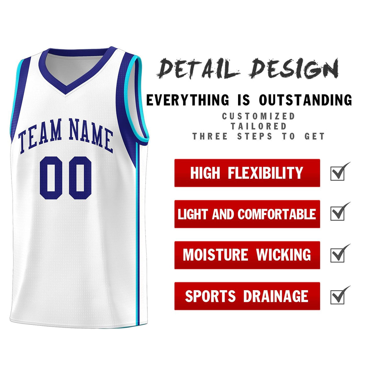 Custom Neon Green Navy-White Side Two-Tone Classic Sports Uniform Basketball Jersey |KXKSHOP