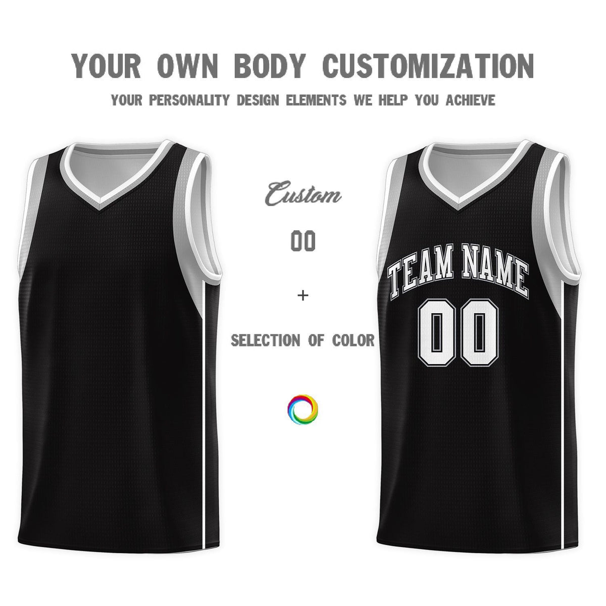 Custom Neon Green Navy-White Side Two-Tone Classic Sports Uniform Basketball Jersey |KXKSHOP