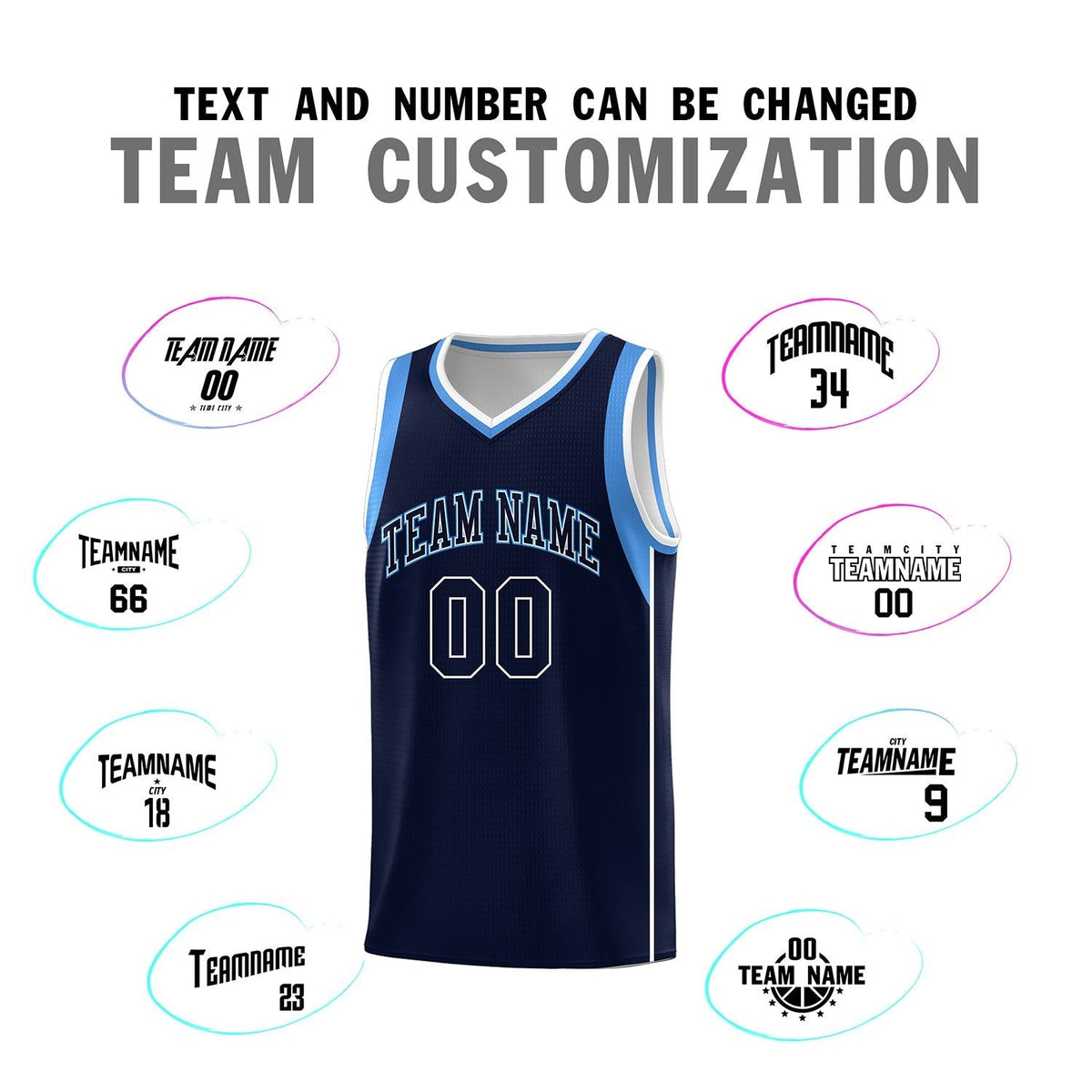 Custom Neon Green Navy-White Side Two-Tone Classic Sports Uniform Basketball Jersey |KXKSHOP