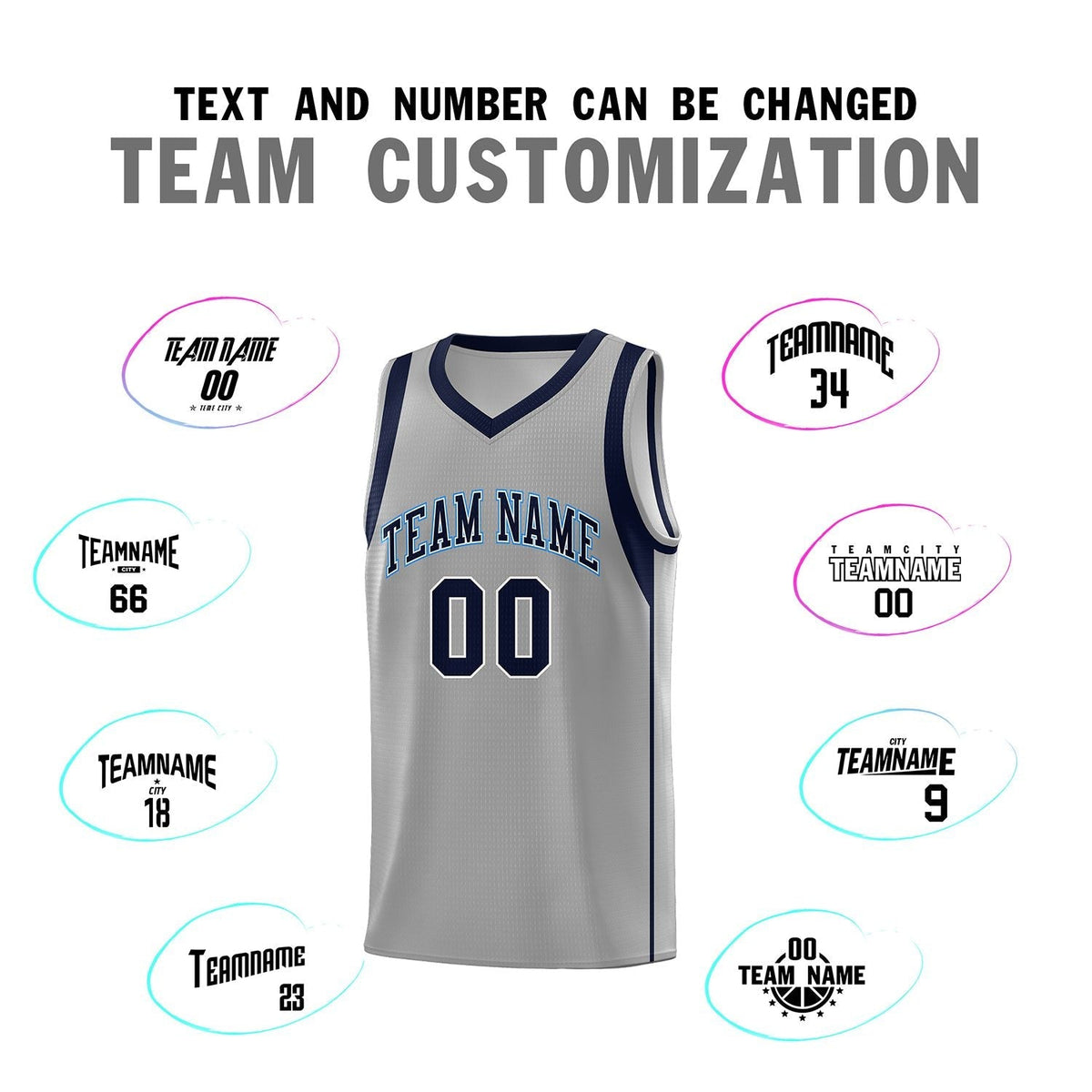 Custom Neon Green Navy-White Side Two-Tone Classic Sports Uniform Basketball Jersey |KXKSHOP