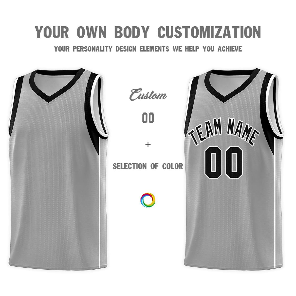 Custom Neon Green Navy-White Side Two-Tone Classic Sports Uniform Basketball Jersey |KXKSHOP