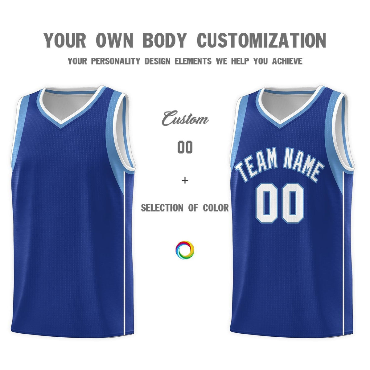 Custom Neon Green Navy-White Side Two-Tone Classic Sports Uniform Basketball Jersey |KXKSHOP