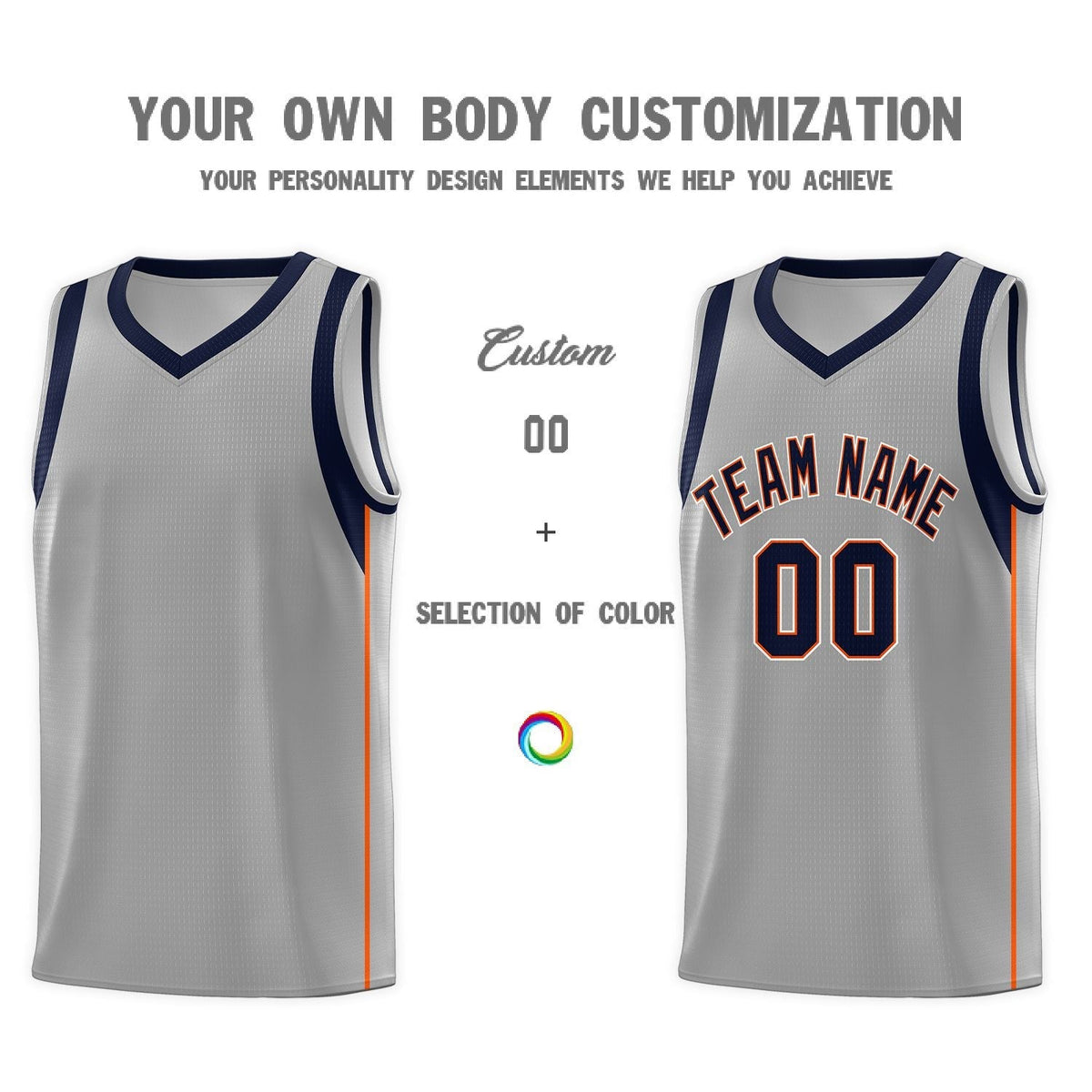 Custom Neon Green Navy-White Side Two-Tone Classic Sports Uniform Basketball Jersey |KXKSHOP
