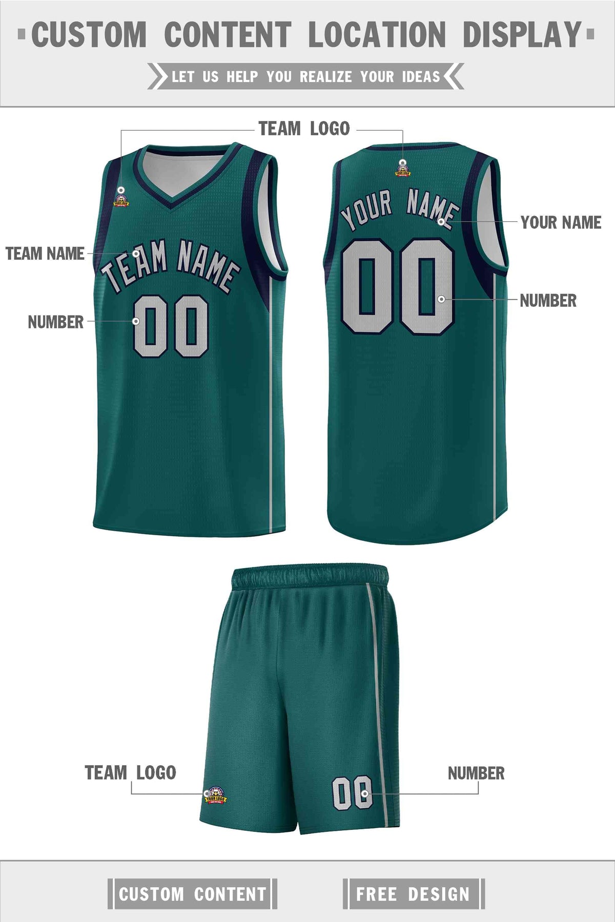 Custom Neon Green Navy-White Side Two-Tone Classic Sports Uniform Basketball Jersey |KXKSHOP
