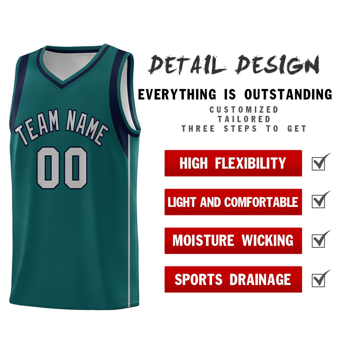 Custom Neon Green Navy-White Side Two-Tone Classic Sports Uniform Basketball Jersey |KXKSHOP
