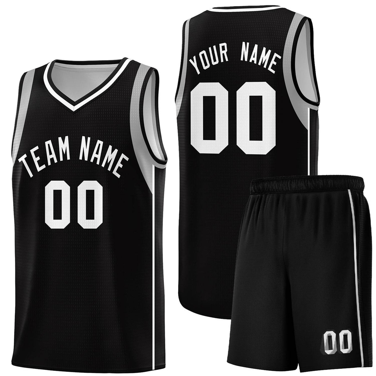 Custom Neon Green Navy-White Side Two-Tone Classic Sports Uniform Basketball Jersey |KXKSHOP