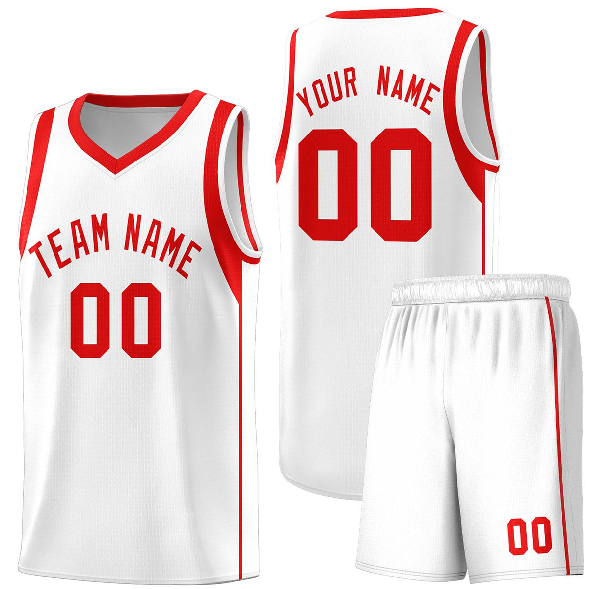 Custom Neon Green Navy-White Side Two-Tone Classic Sports Uniform Basketball Jersey |KXKSHOP