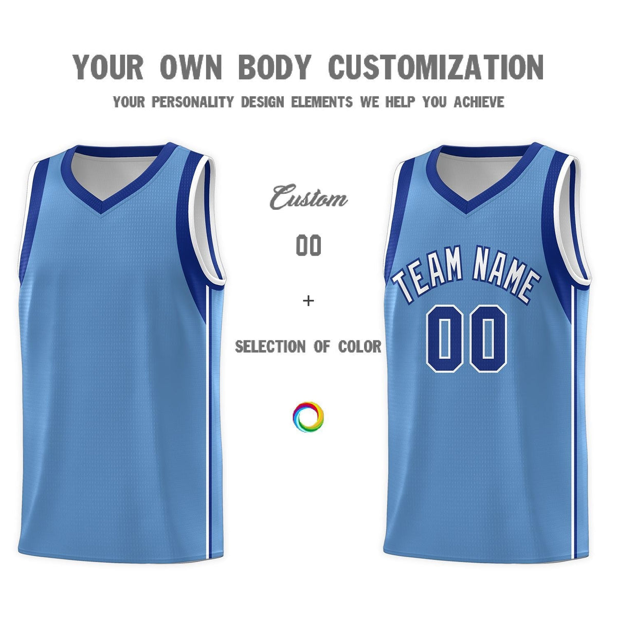 Custom Neon Green Navy-White Side Two-Tone Classic Sports Uniform Basketball Jersey |KXKSHOP