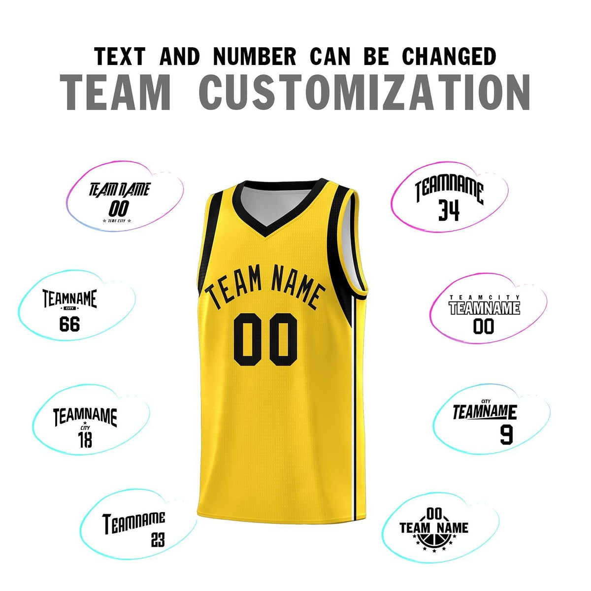 Custom Neon Green Navy-White Side Two-Tone Classic Sports Uniform Basketball Jersey |KXKSHOP