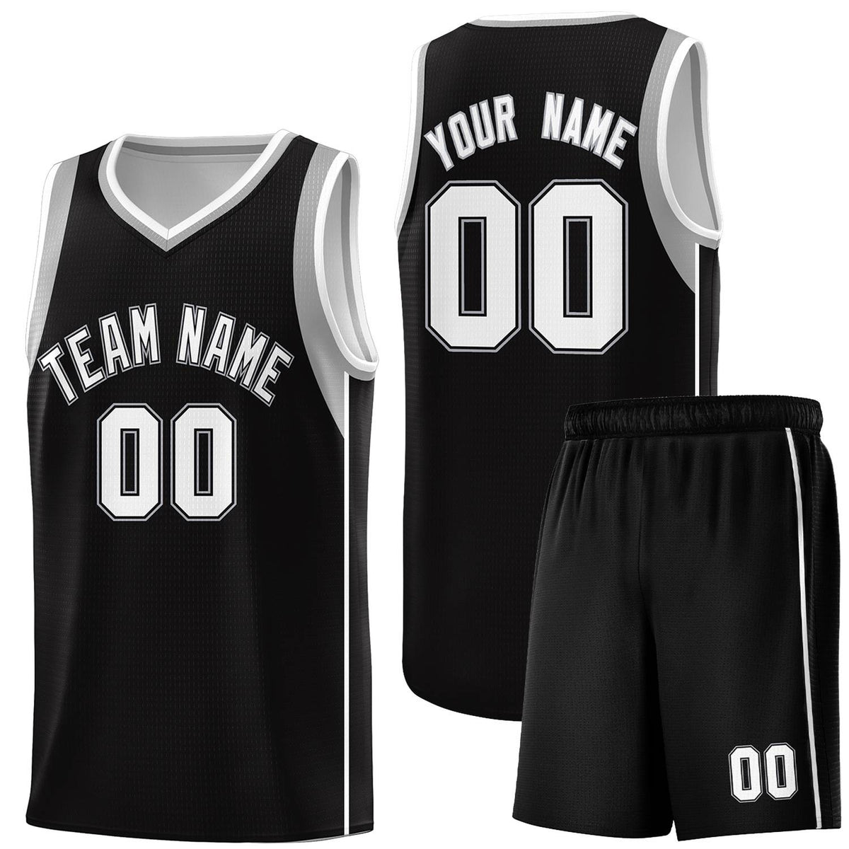 Custom Neon Green Navy-White Side Two-Tone Classic Sports Uniform Basketball Jersey |KXKSHOP