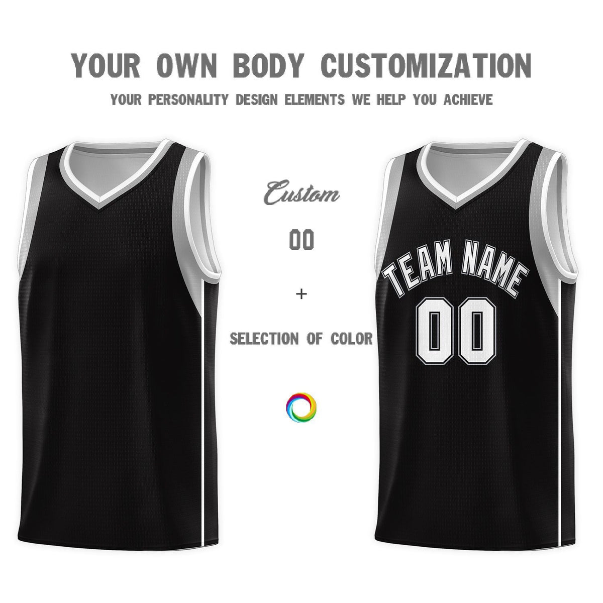 Custom Neon Green Navy-White Side Two-Tone Classic Sports Uniform Basketball Jersey |KXKSHOP