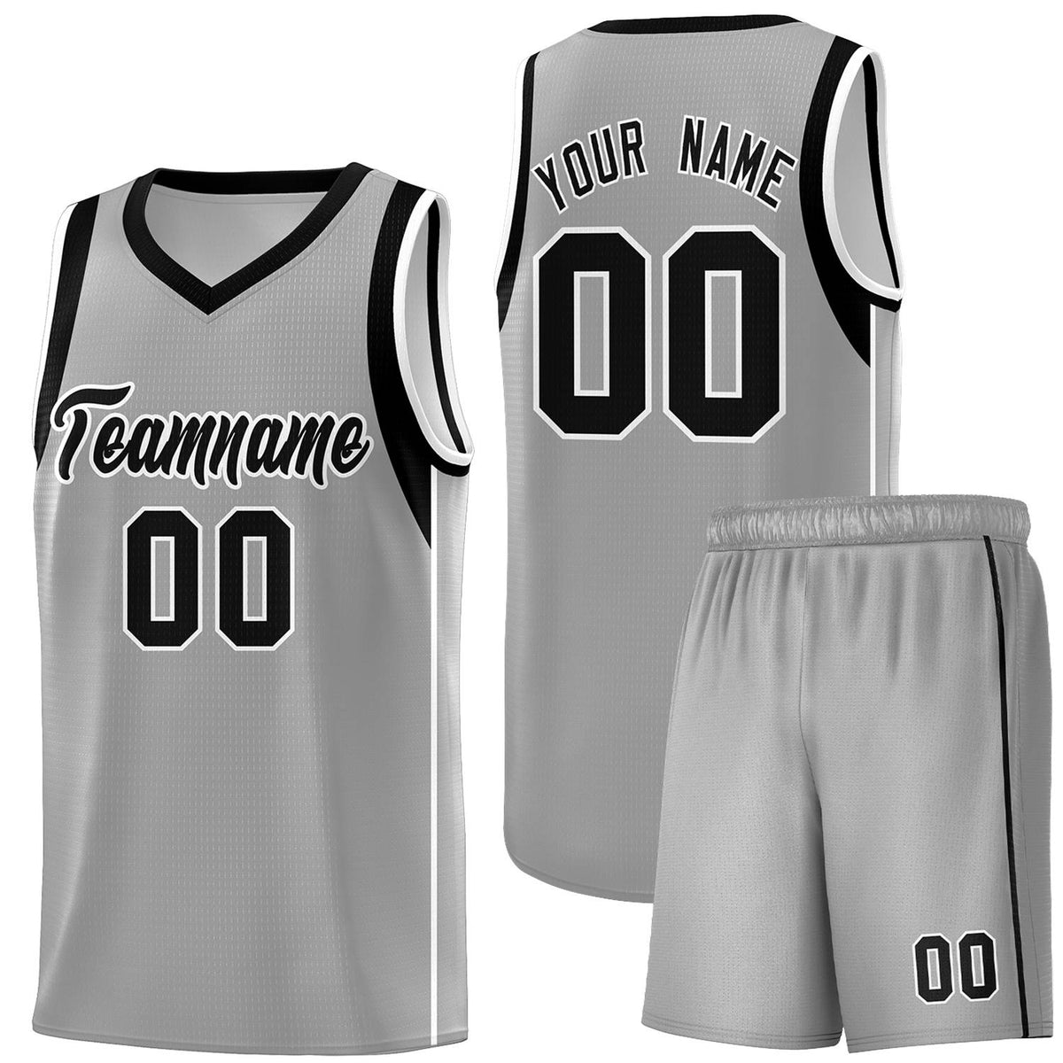 Custom Neon Green Navy-White Side Two-Tone Classic Sports Uniform Basketball Jersey |KXKSHOP