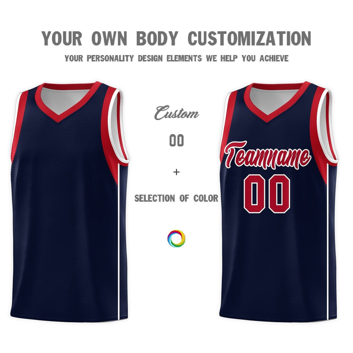 Custom Neon Green Navy-White Side Two-Tone Classic Sports Uniform Basketball Jersey |KXKSHOP