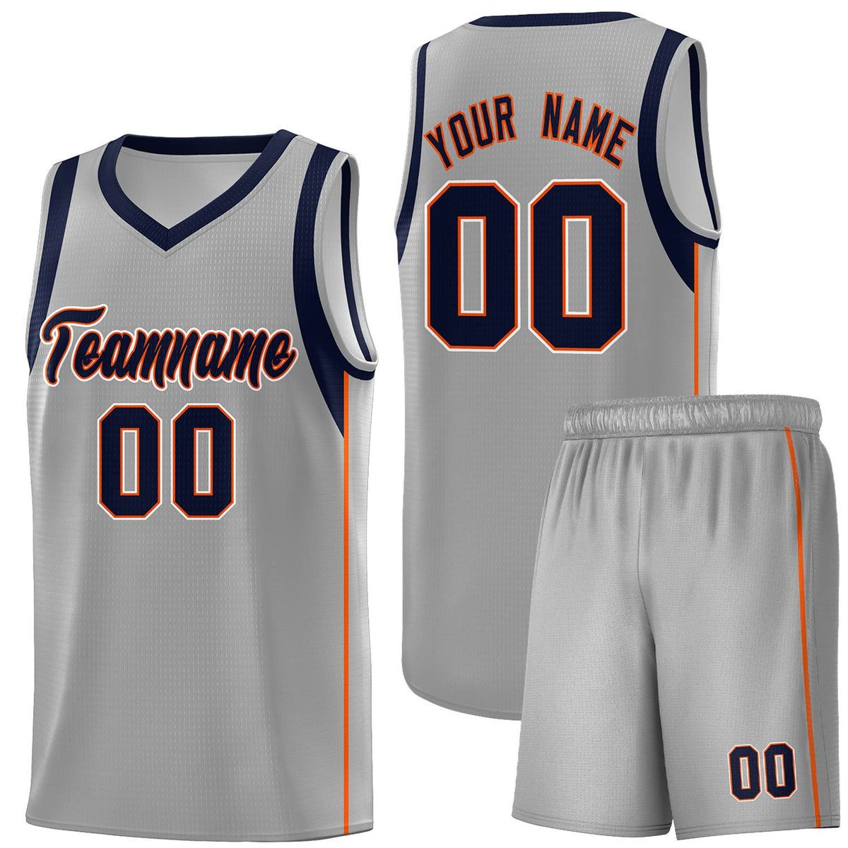 Custom Neon Green Navy-White Side Two-Tone Classic Sports Uniform Basketball Jersey |KXKSHOP