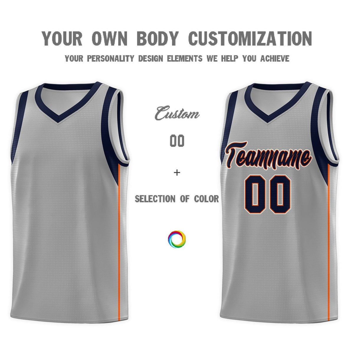 Custom Neon Green Navy-White Side Two-Tone Classic Sports Uniform Basketball Jersey |KXKSHOP