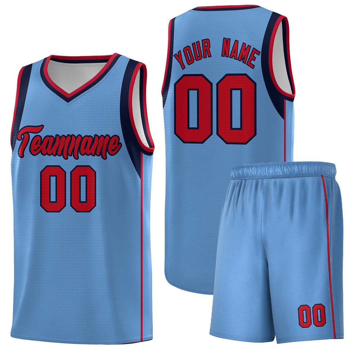 Custom Neon Green Navy-White Side Two-Tone Classic Sports Uniform Basketball Jersey |KXKSHOP