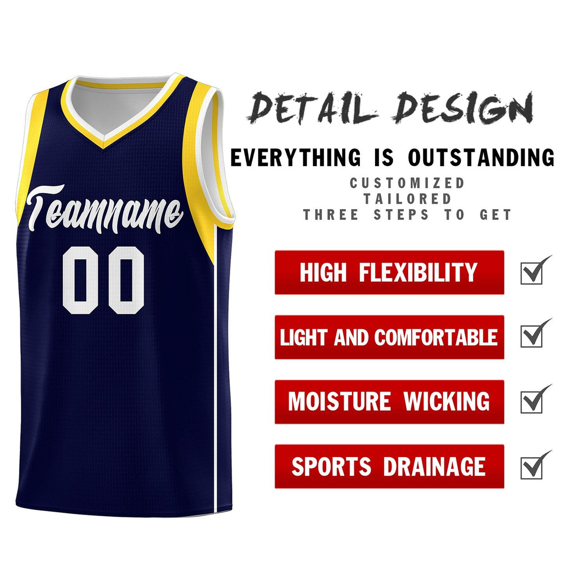 Custom Neon Green Navy-White Side Two-Tone Classic Sports Uniform Basketball Jersey |KXKSHOP