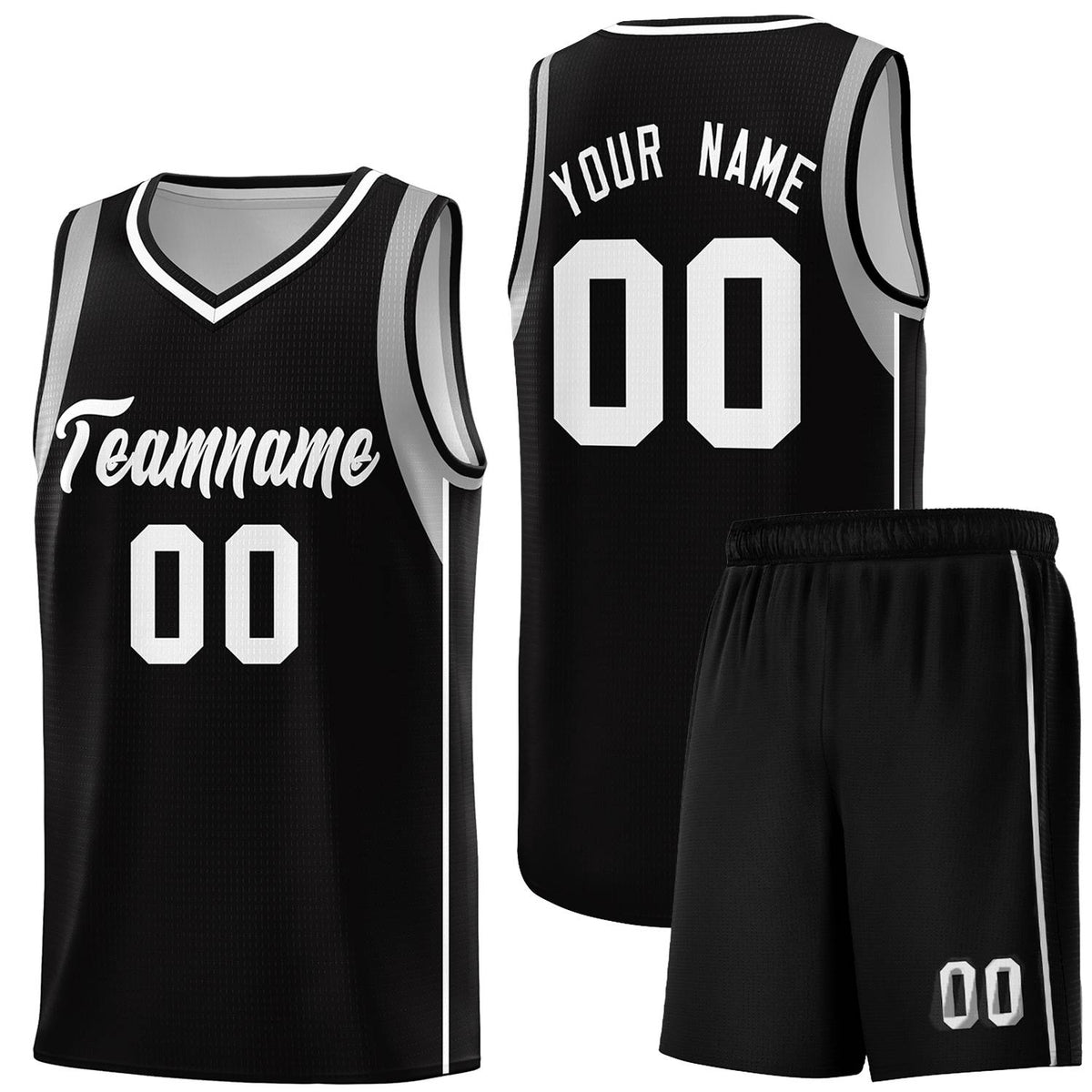Custom Neon Green Navy-White Side Two-Tone Classic Sports Uniform Basketball Jersey |KXKSHOP