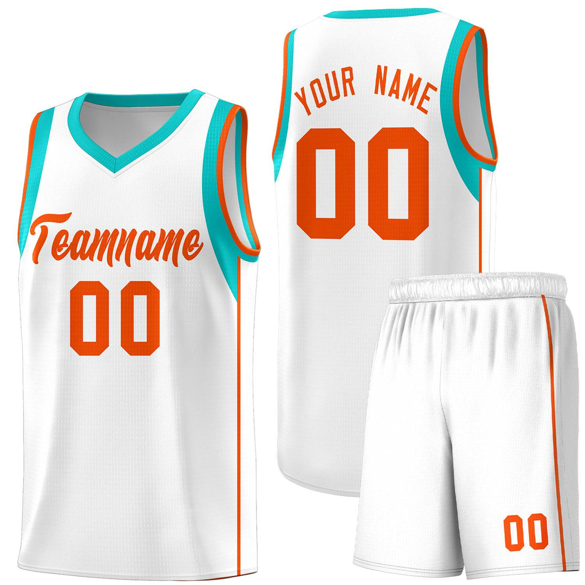 Custom Neon Green Navy-White Side Two-Tone Classic Sports Uniform Basketball Jersey |KXKSHOP