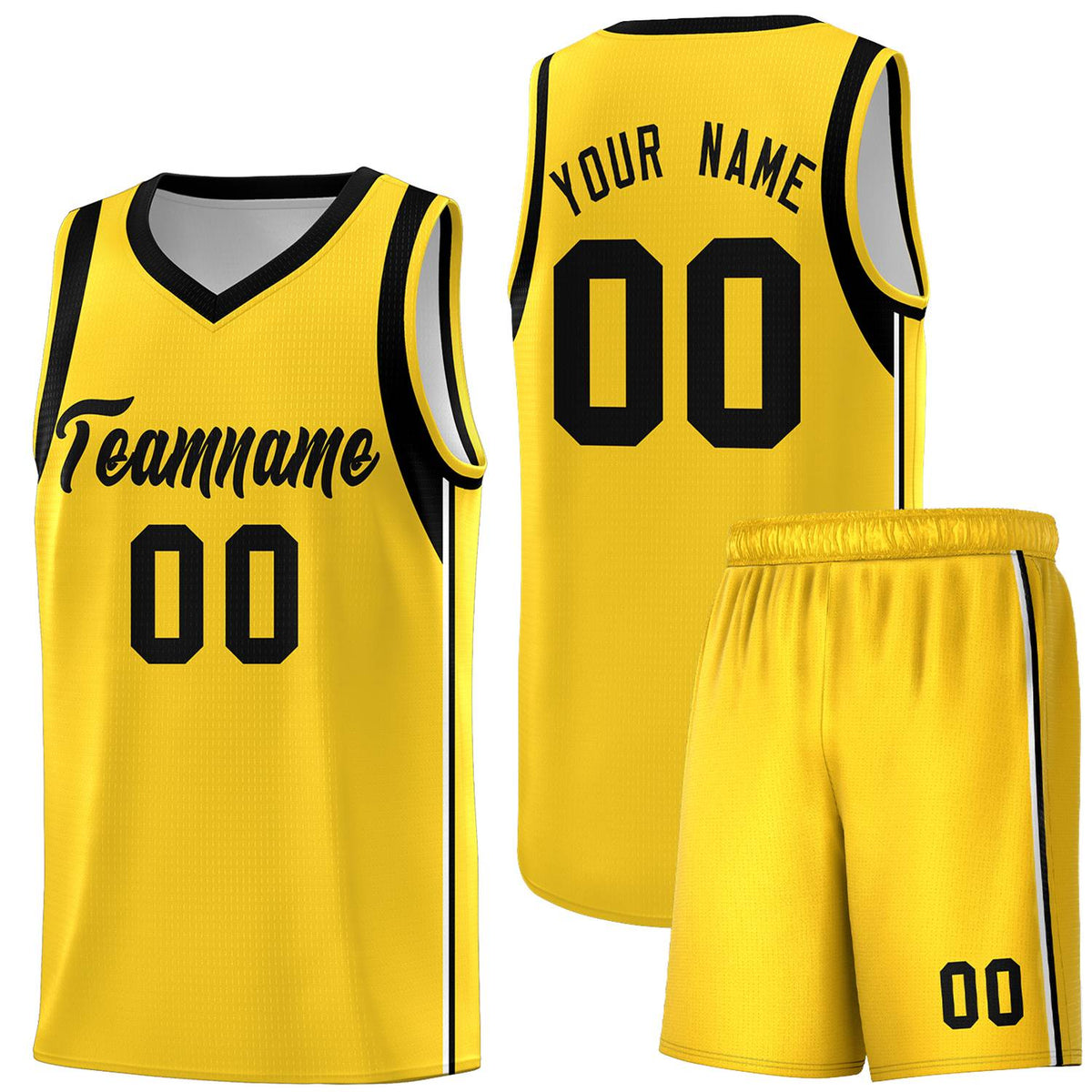 Custom Neon Green Navy-White Side Two-Tone Classic Sports Uniform Basketball Jersey |KXKSHOP