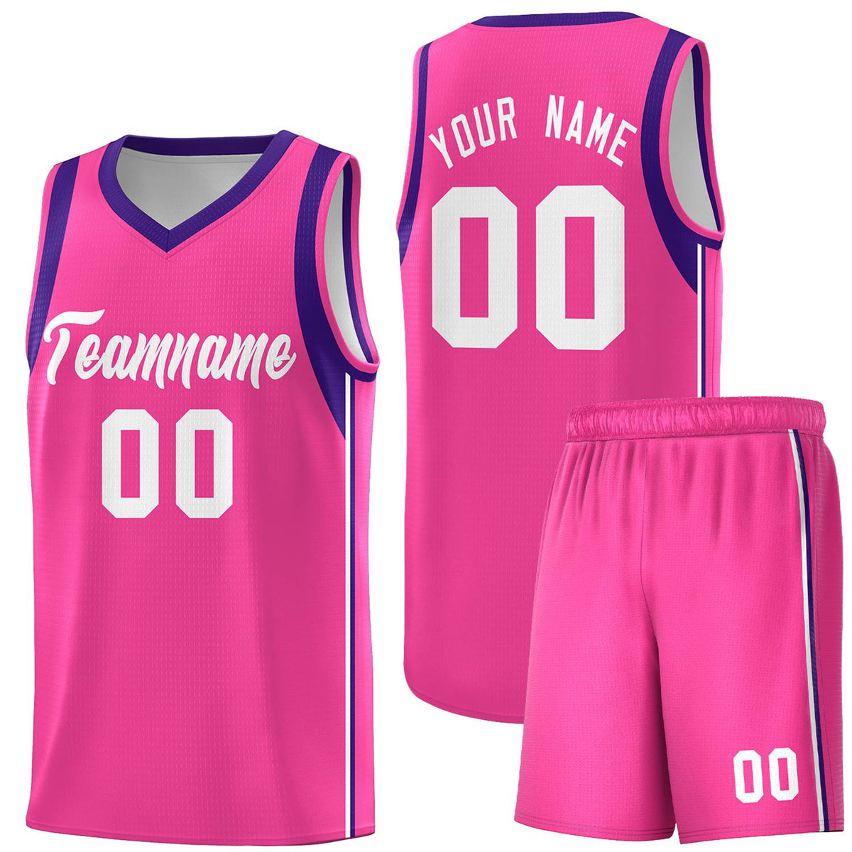 Custom Neon Green Navy-White Side Two-Tone Classic Sports Uniform Basketball Jersey |KXKSHOP